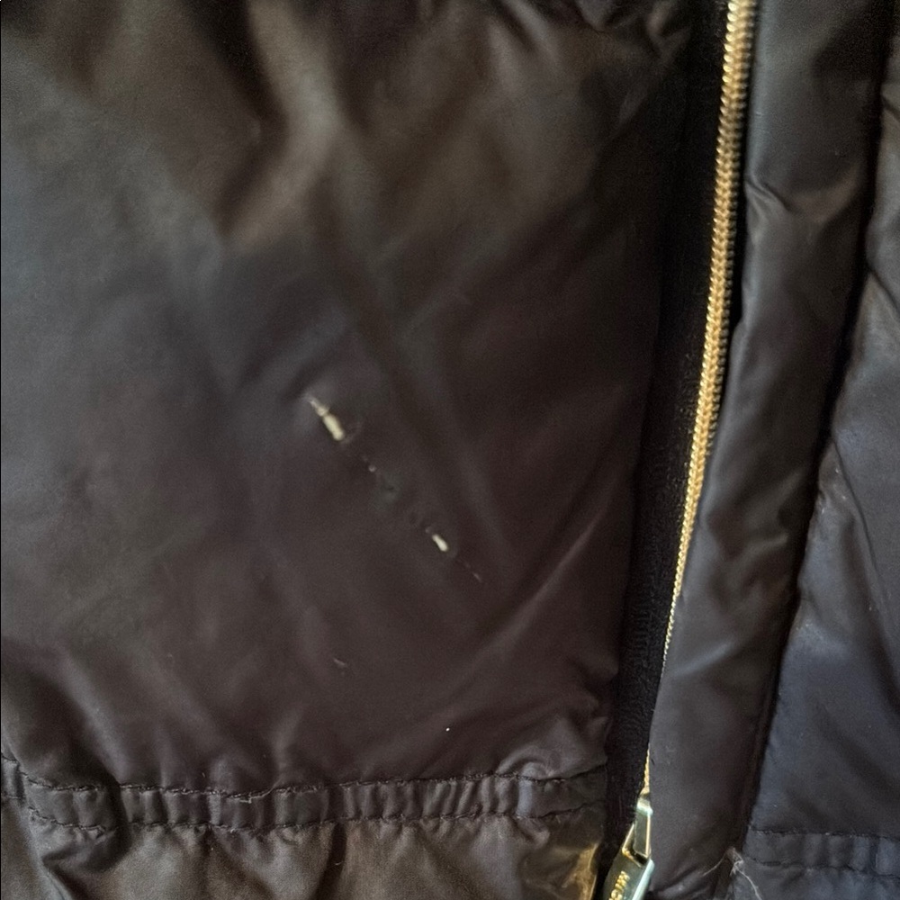 Michael Kors Black Puffer Coat with Hood and Quilted Design - Picture 4 of 8